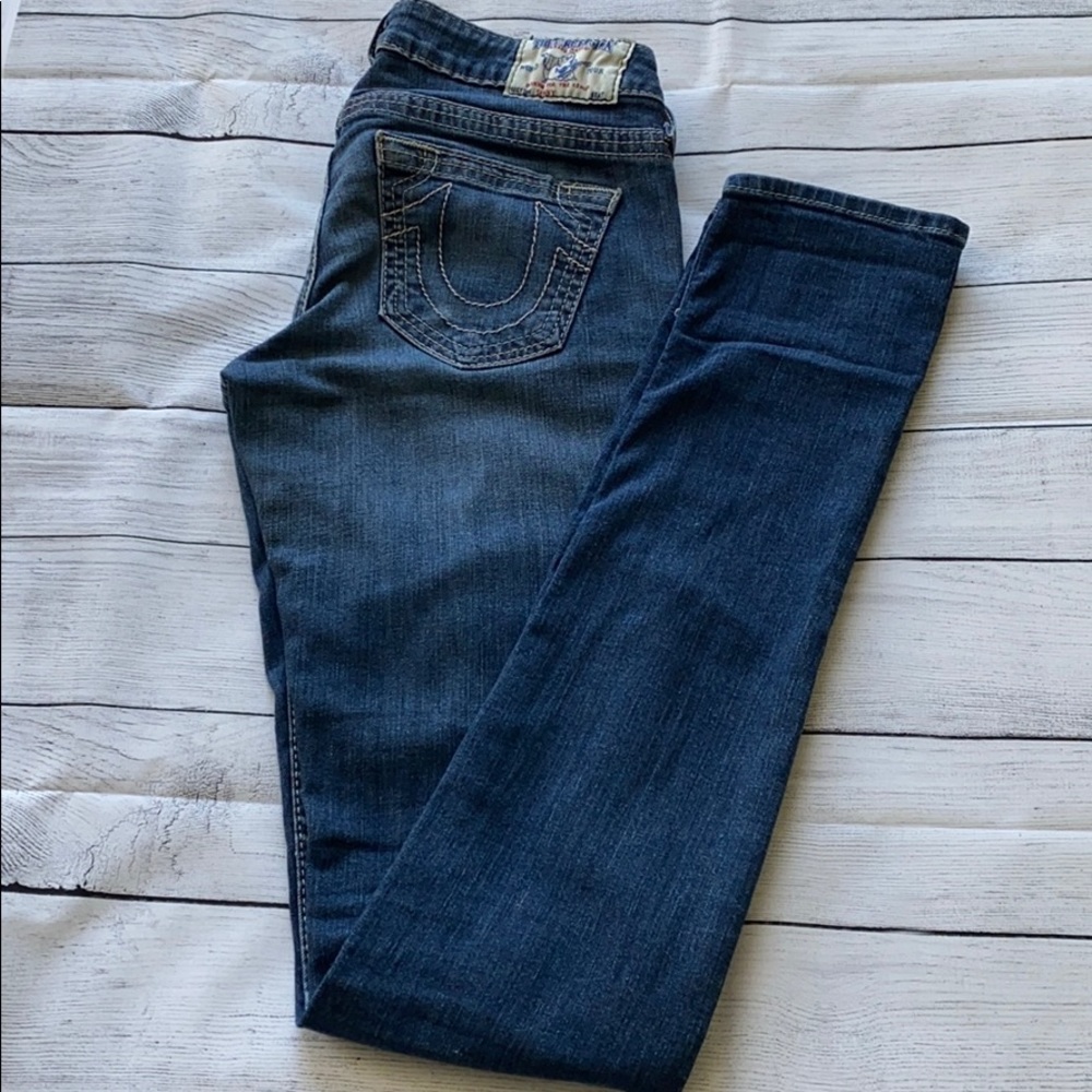 TRUE RELIGION | Blue Skinny Jeans